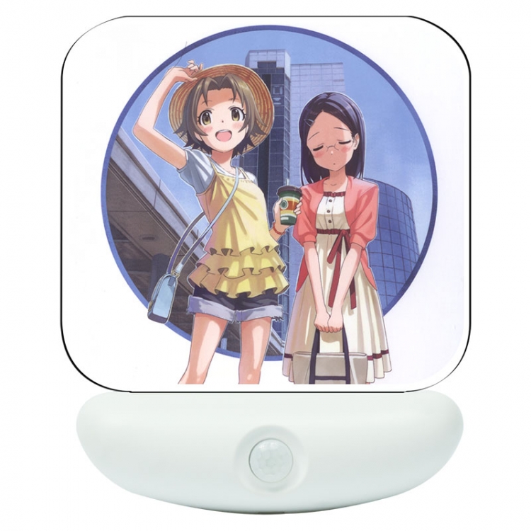 Encourage ment of Climb Cartoon charging induction night light box package 12X8cm