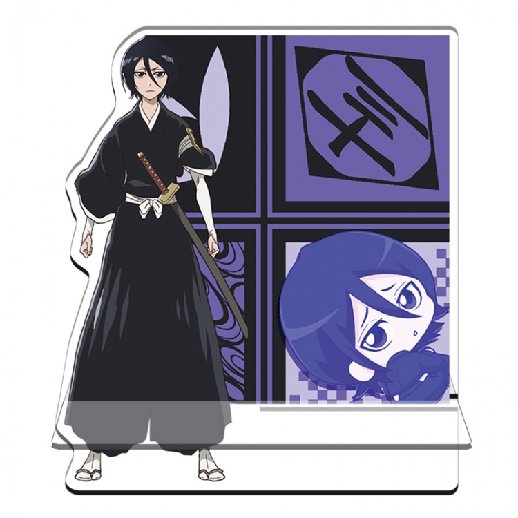 Bleach Anime Acrylic special-shaped Mobile phone holder Standing Plates 11x13cm