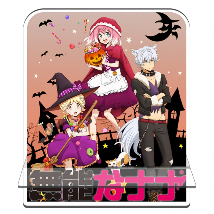 Talentless Nana  Anime Acrylic special-shaped Mobile phone holder Standing Plates 11x13cm