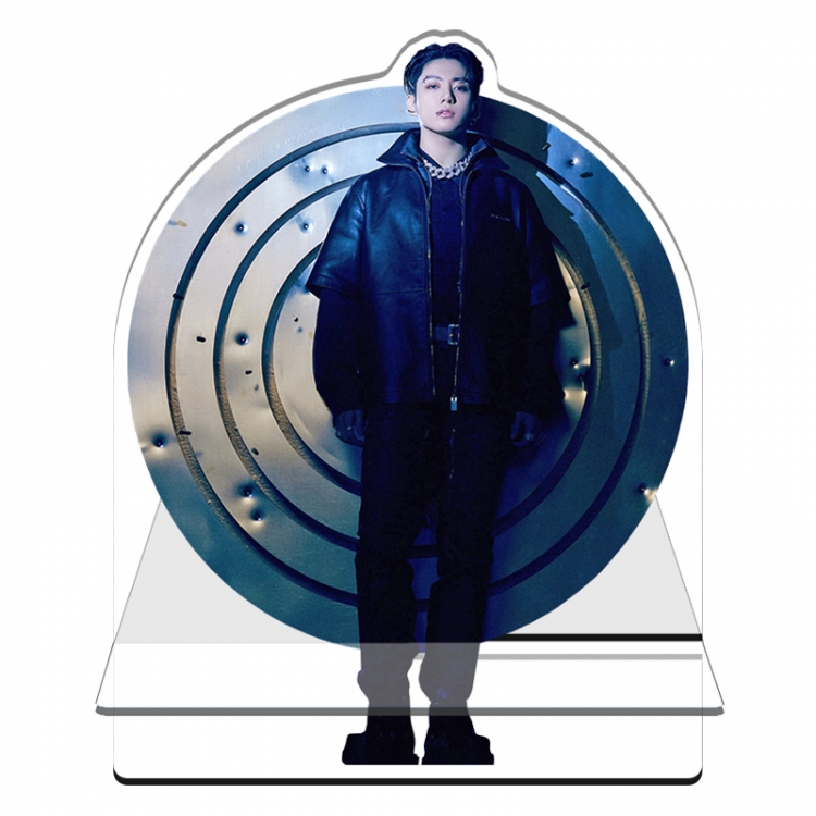 BTS Acrylic special-shaped Mobile phone holder Standing Plates 11x13cm