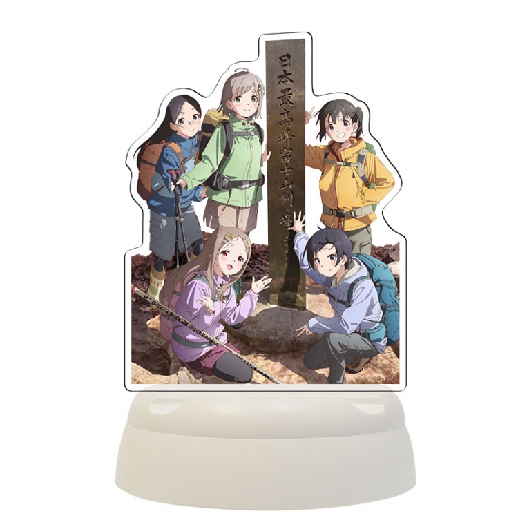 Encouragement of Climb Anime Acrylic 3D night light Bluetooth speaker 124x124x193mm