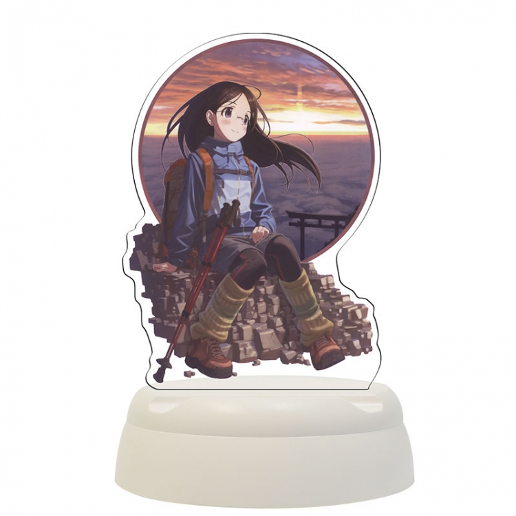 Encouragement of Climb Anime Acrylic 3D night light Bluetooth speaker 124x124x193mm
