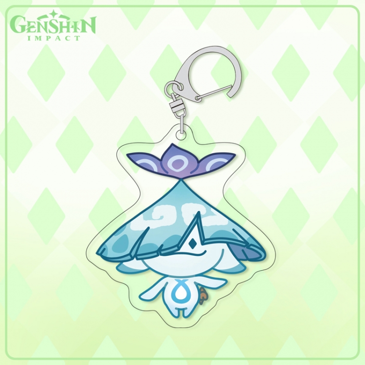 Genshin Impact acrylic pendant bag charm keychain price for 5 pcs