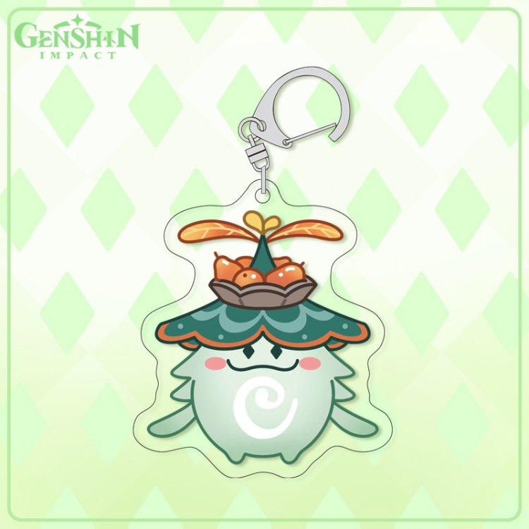 Genshin Impact acrylic pendant bag charm keychain price for 5 pcs