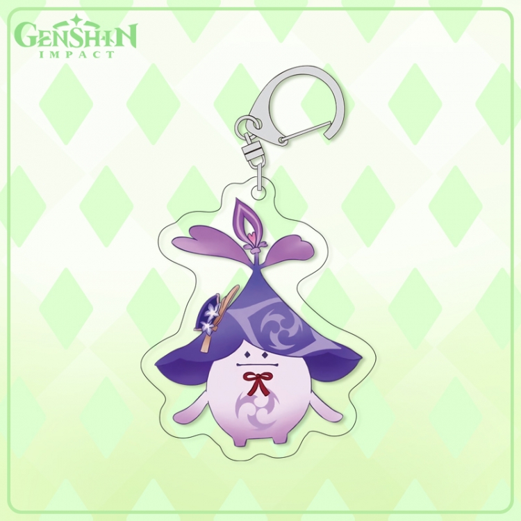 Genshin Impact acrylic pendant bag charm keychain price for 5 pcs