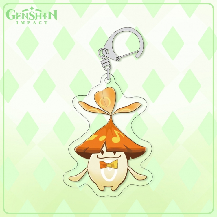 Genshin Impact acrylic pendant bag charm keychain price for 5 pcs