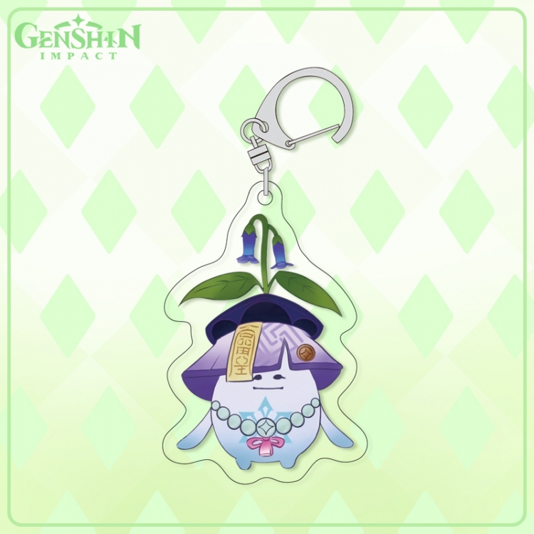 Genshin Impact acrylic pendant bag charm keychain price for 5 pcs