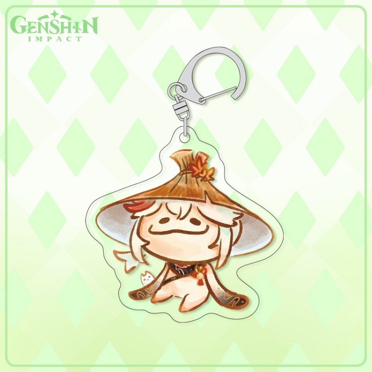 Genshin Impact acrylic pendant bag charm keychain price for 5 pcs