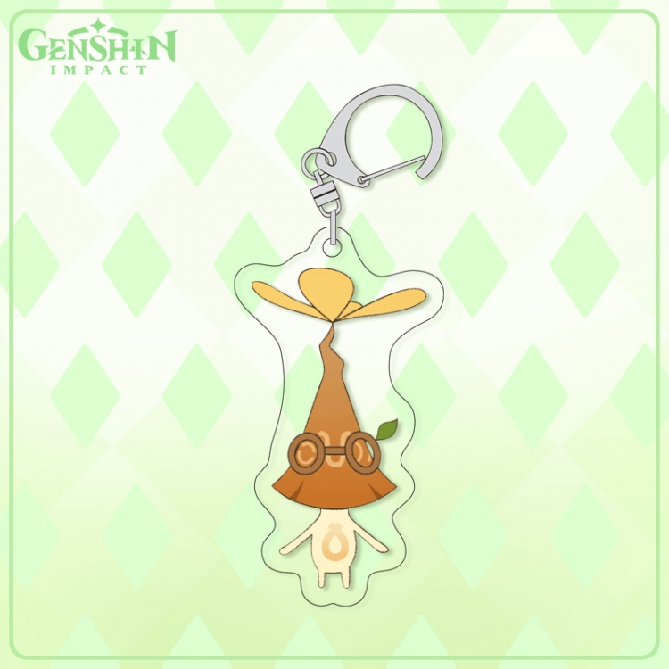 Genshin Impact acrylic pendant bag charm keychain price for 5 pcs