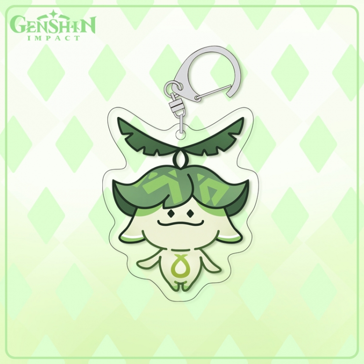 Genshin Impact acrylic pendant bag charm keychain price for 5 pcs