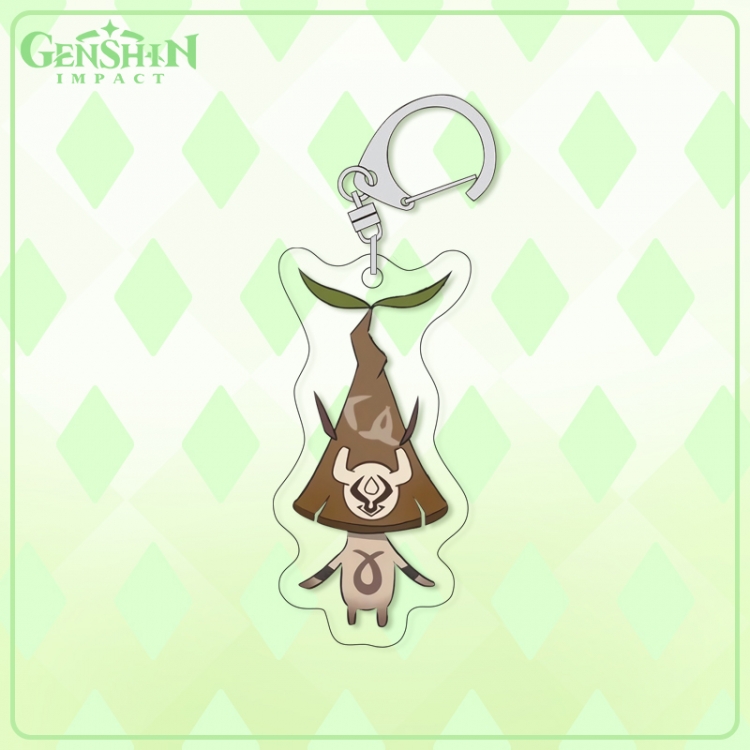 Genshin Impact acrylic pendant bag charm keychain price for 5 pcs
