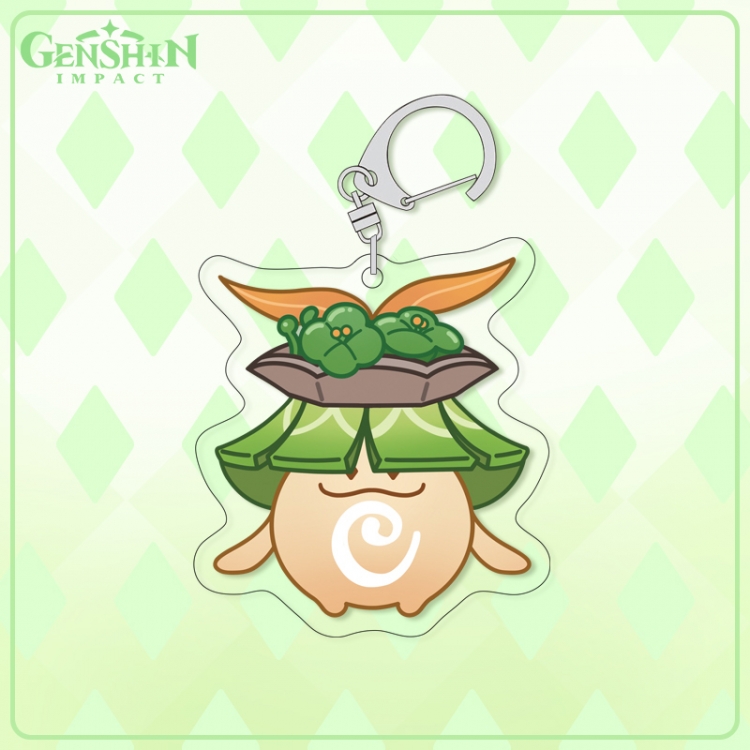 Genshin Impact acrylic pendant bag charm keychain price for 5 pcs