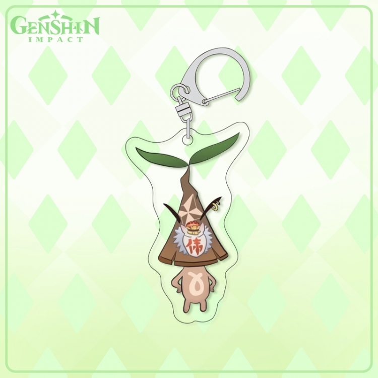 Genshin Impact acrylic pendant bag charm keychain price for 5 pcs