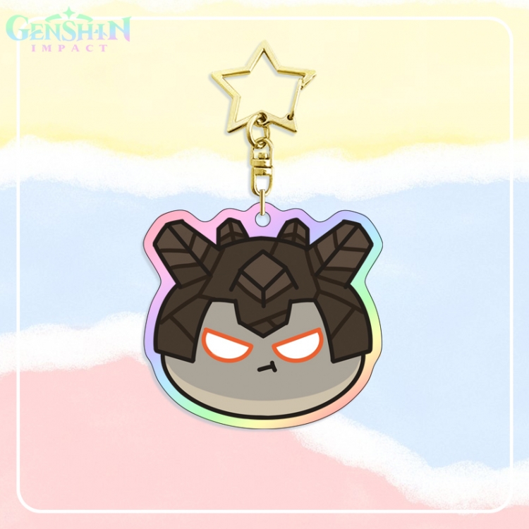 Genshin Impact acrylic pendant bag charm keychain price for 5 pcs