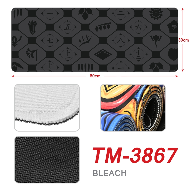 Bleach Anime peripheral new lock edge mouse pad 30X80cm TM-3867A