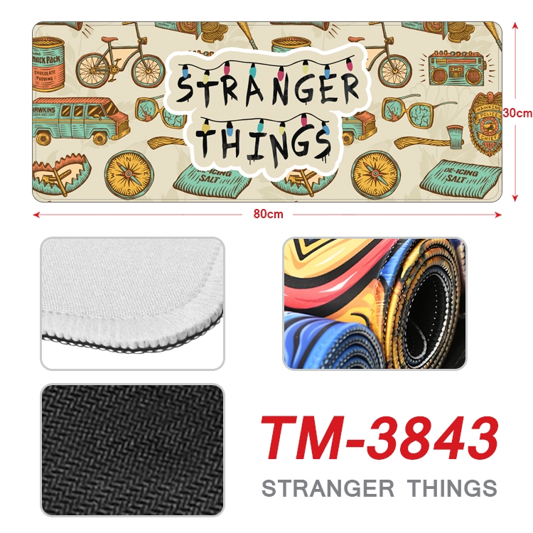 Stranger Things Anime peripheral new lock edge mouse pad 30X80cm TM-3843A