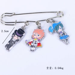 Kuroshitsuji Anime metal brooc...