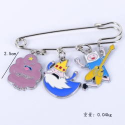 Explorer Anime metal brooch ba...