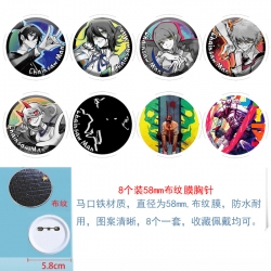 Chainsaw man Anime round Badge...