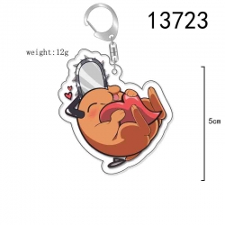 Chainsaw man Anime Acrylic Key...