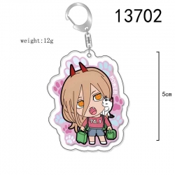 Chainsaw man Anime Acrylic Key...
