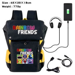 Rainbow friends Anime canvas c...