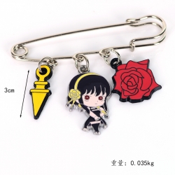 SPY×FAMILY Anime metal brooch ...