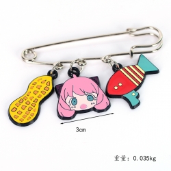 SPY×FAMILY  Anime metal brooch...