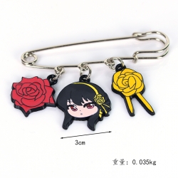 SPY×FAMILY Anime metal brooch ...