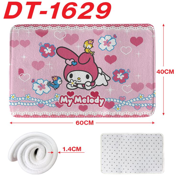 melody Animation full-color carpet floor mat 40x60X1.4cm  DT-1629