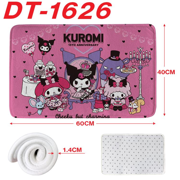 melody Animation full-color carpet floor mat 40x60X1.4cm  DT-1626