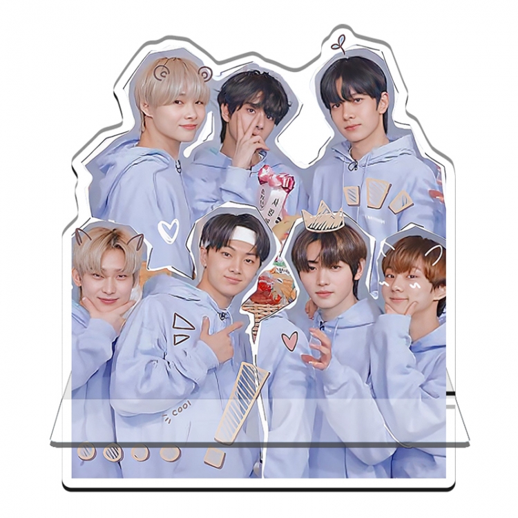 ENHYPEN Acrylic special-shaped Mobile phone holder Standing Plates 11x13cm