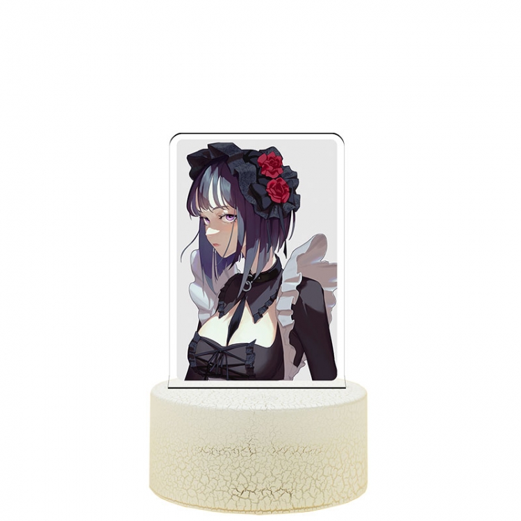 Sono Bisque Doll wa Koi o Suru Acrylic night light 16 kinds of color changing USB interface box 14X7X4CM white base