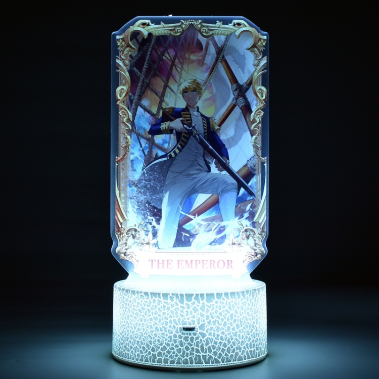 Kaguya-sama: Love Is War Acrylic Night Light 16 Color-changing USB Interface Box Set 19X7X4CM white base