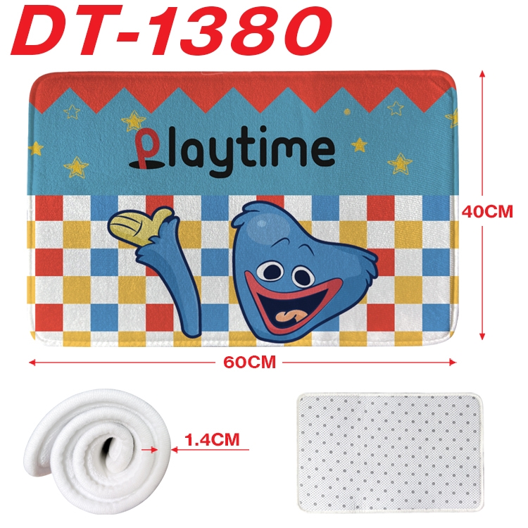 Poppy Playtime Animation full-color carpet floor mat 40x60X1.4cm  DT-1380