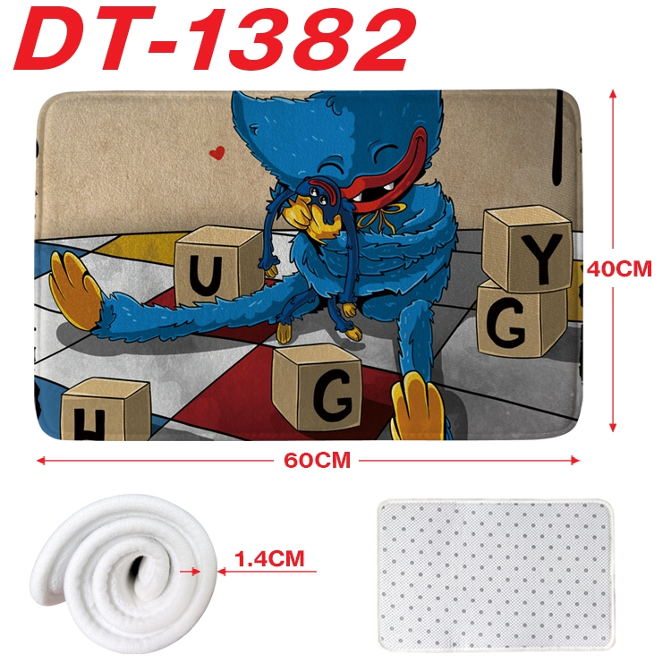 Poppy Playtime Animation full-color carpet floor mat 40x60X1.4cm DT-1382