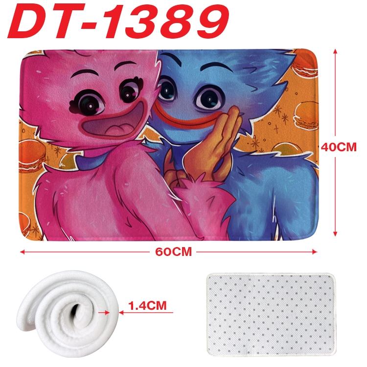 Poppy Playtime Animation full-color carpet floor mat 40x60X1.4cm DT-1389