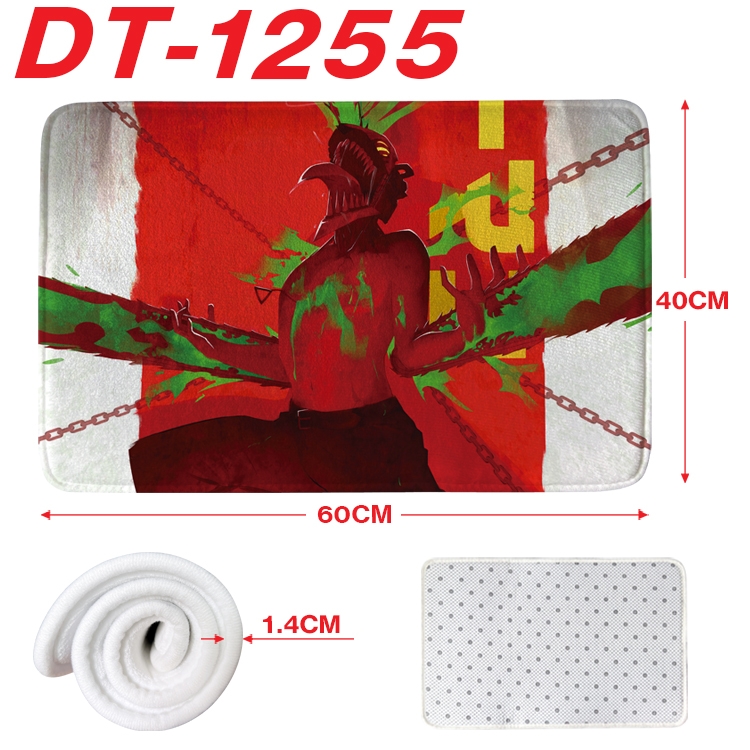 Chainsaw man Animation full-color carpet floor mat 40x60X1.4cm DT-1255