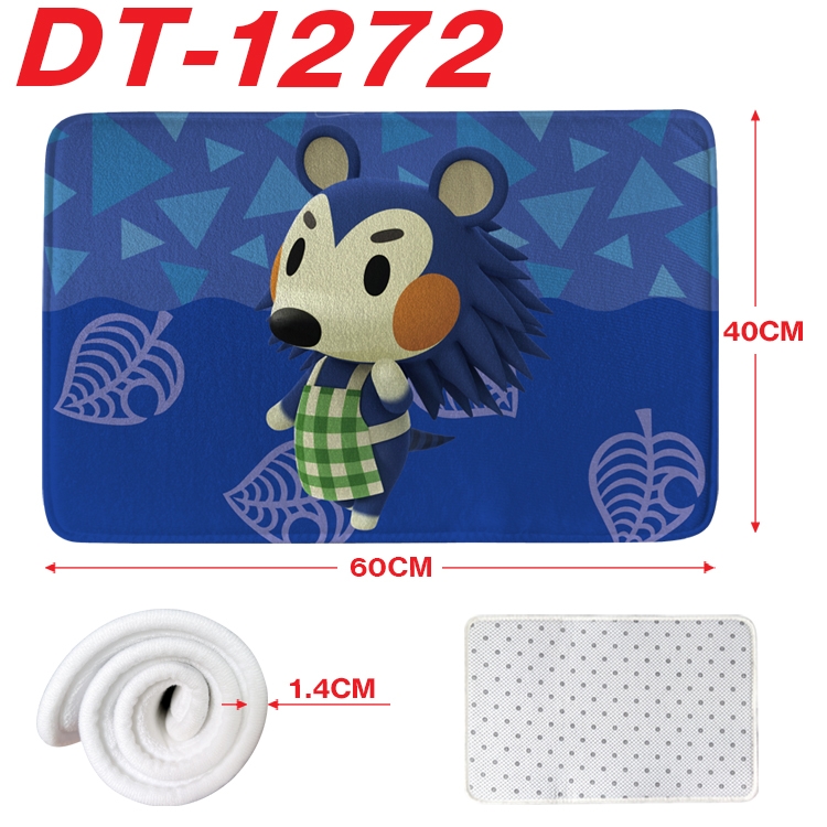 Animal Crossing Animation full-color carpet floor mat 40x60X1.4cm DT-1272