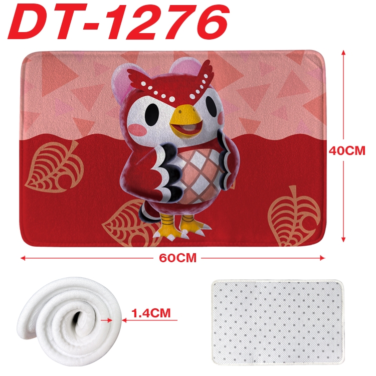 Animal Crossing Animation full-color carpet floor mat 40x60X1.4cm DT-1276