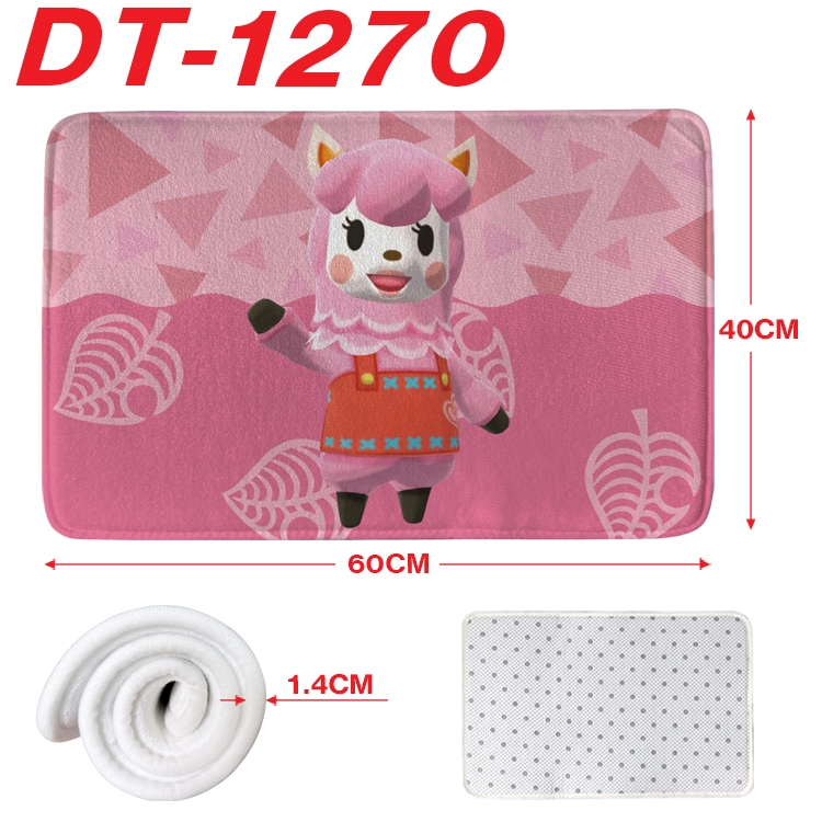 Animal Crossing Animation full-color carpet floor mat 40x60X1.4cm DT-1270