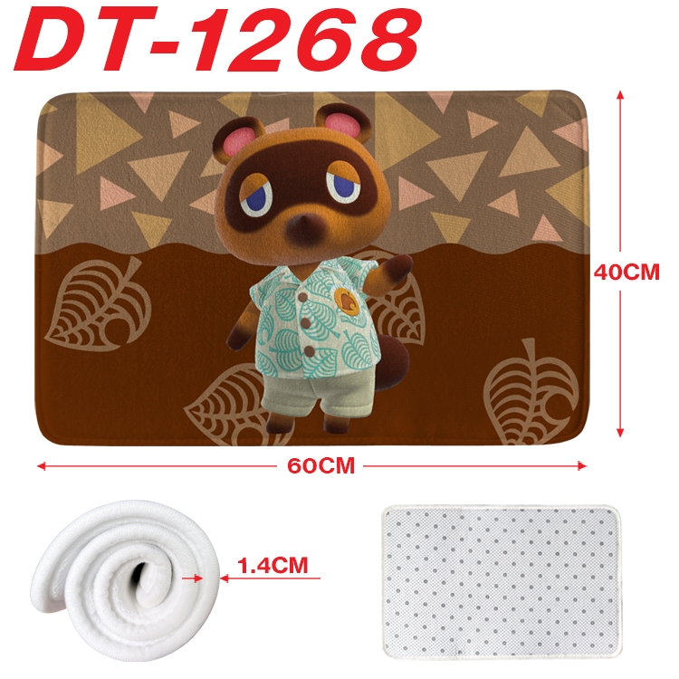 Animal Crossing Animation full-color carpet floor mat 40x60X1.4cm DT-1268