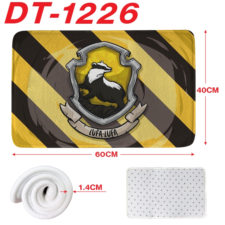 Harry Potter Animation full-color carpet floor mat 40x60X1.4cm DT-1226