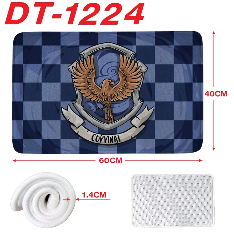 Harry Potter Animation full-color carpet floor mat 40x60X1.4cm DT-1224