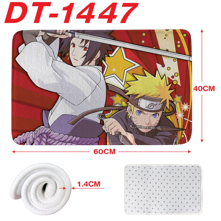 Naruto Animation full-color carpet floor mat 40x60X1.4cm  DT-1447