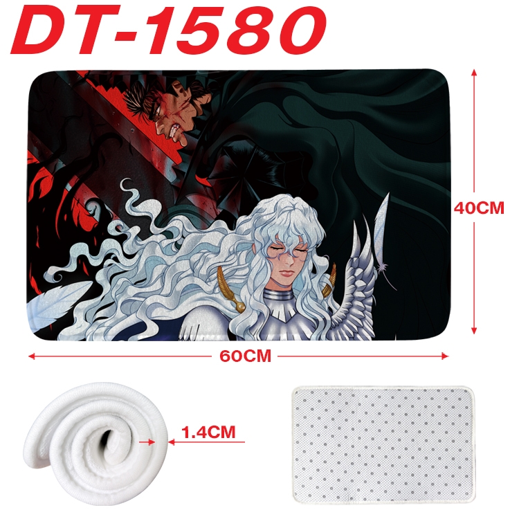Berserk Animation full-color carpet floor mat 40x60X1.4cm DT-1580
