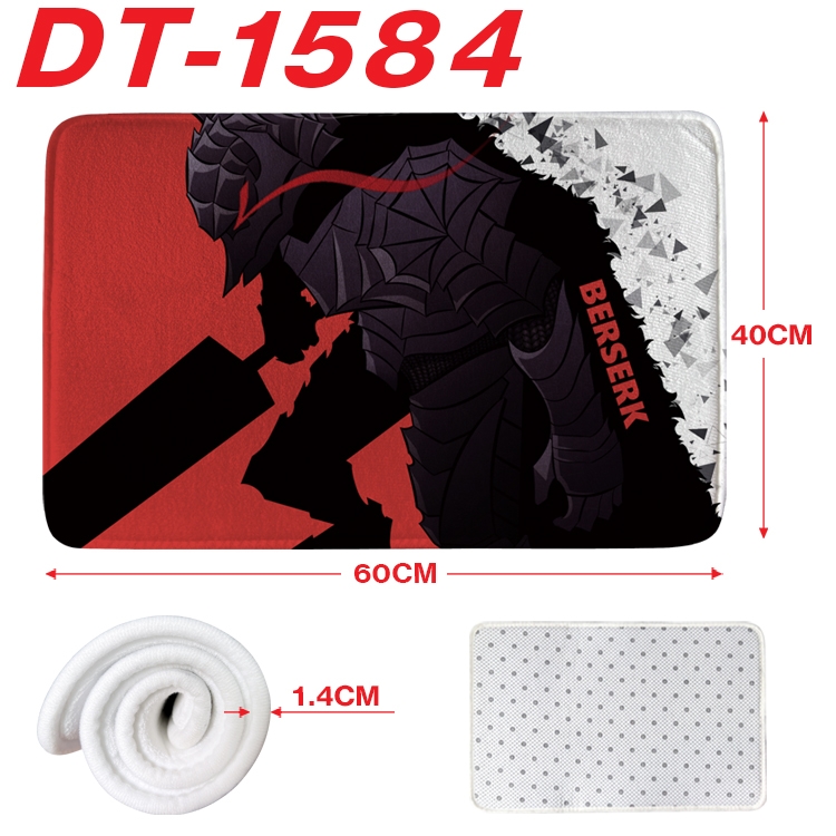 Berserk Animation full-color carpet floor mat 40x60X1.4cm DT-1584