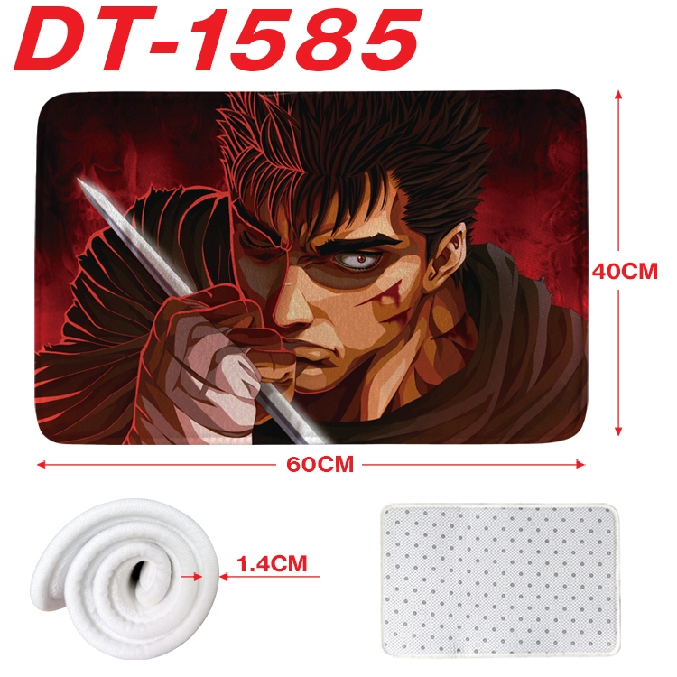 Berserk Animation full-color carpet floor mat 40x60X1.4cm DT-1585