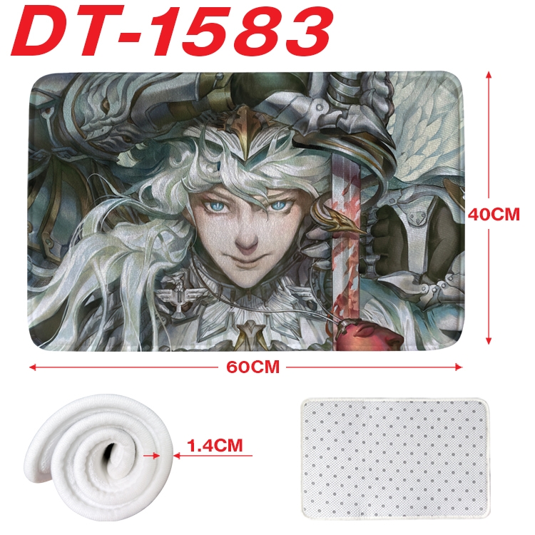 Berserk Animation full-color carpet floor mat 40x60X1.4cm DT-1583