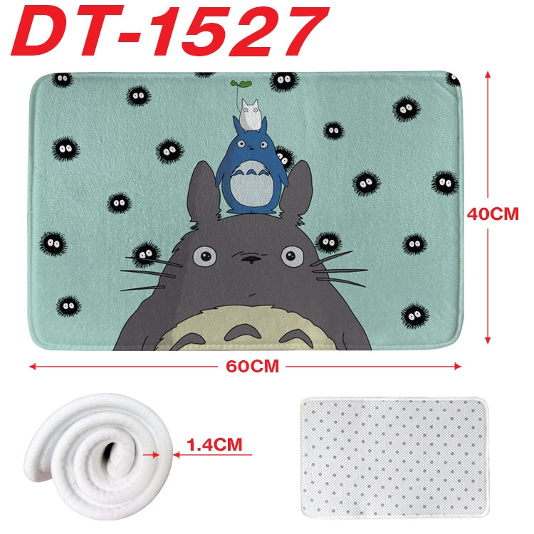 TOTORO Animation full-color carpet floor mat 40x60X1.4cm DT-1527